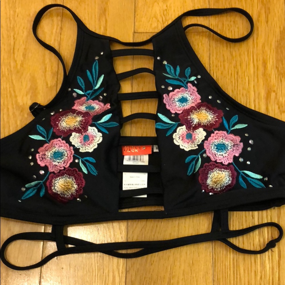 Floral crop top